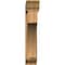 Ekena Millwork Westlake Traditional Rough Sawn Bracket w/ Offset Brace, Western Red Cedar, 8"W x 42"D x 42"H BKT0806X42X42WTL01RWR - alternate 4